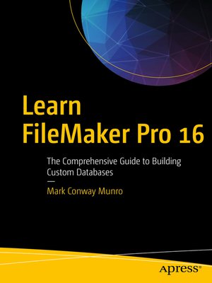 cover image of Learn FileMaker Pro 16